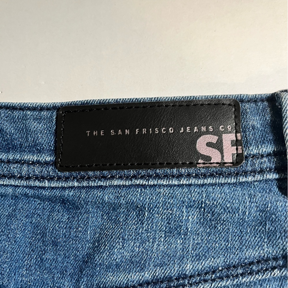 The San Francisco Jean company denim skirt size 28 - Picture 4 of 10